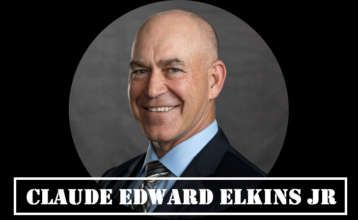 Claude Edward Elkins Jr portrait representing legacy and family values