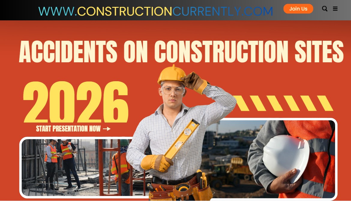 It is helpful to know what are the prevalent causes of accidents on construction sites:
