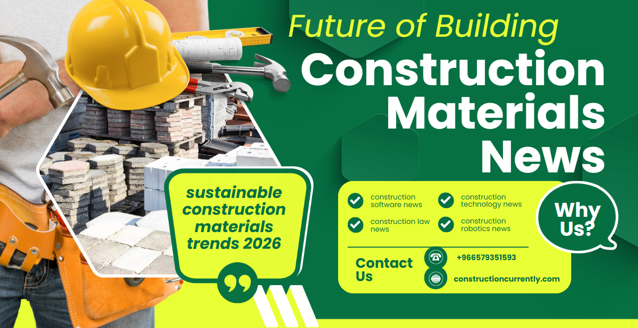 modern sustainable construction materials news site with eco friendly building