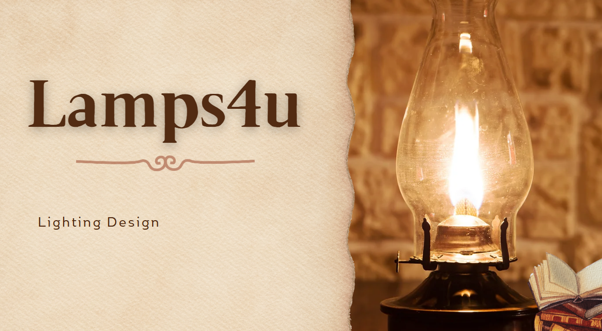 Stylish modern lamps4u lighting setup in living room