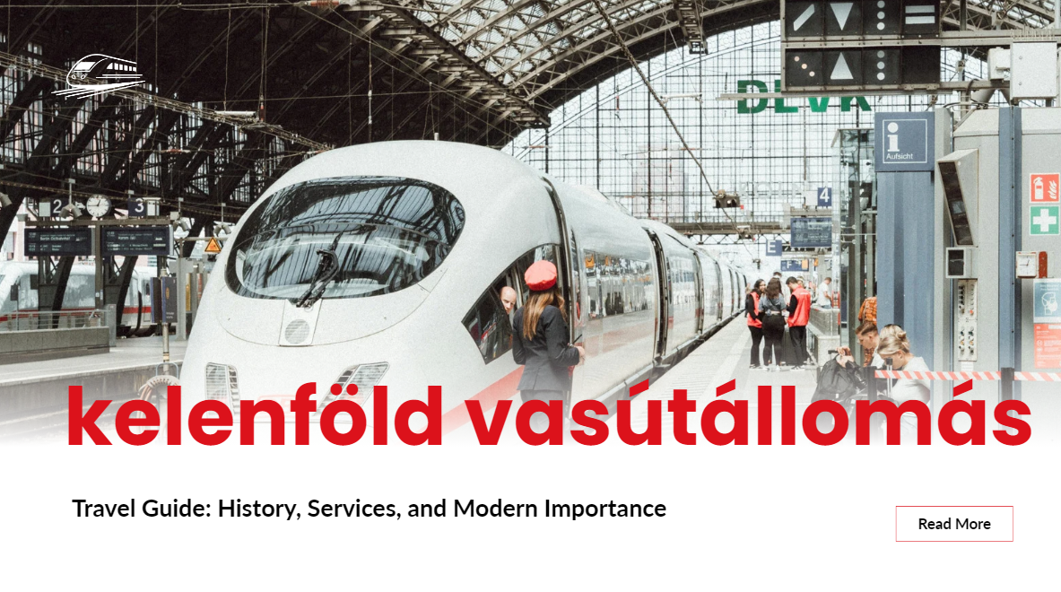 kelenföld vasútállomás busy railway station with trains and passengers in budapest