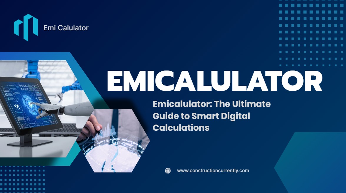 modern emicalulator digital calculation tool interface